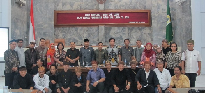 The regional regulation on Kasepuhan is being discussed by the local parliament Epistema Institute The regional regulation on Kasepuhan is being discussed by the local parliament Epistema Institute